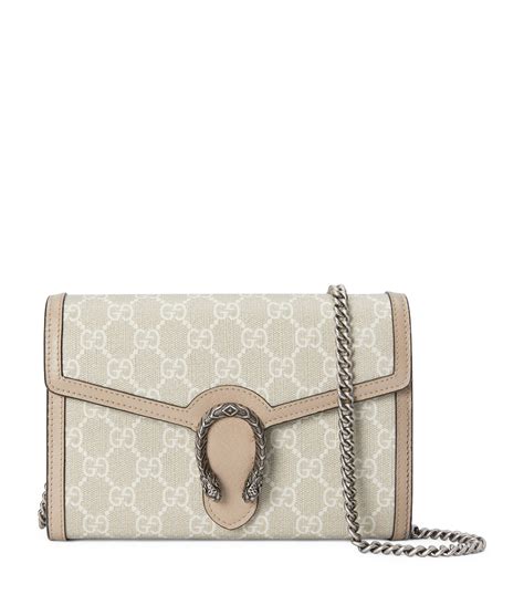 gucci dionysus wallet on chain white|Gucci wallet on chain sale.